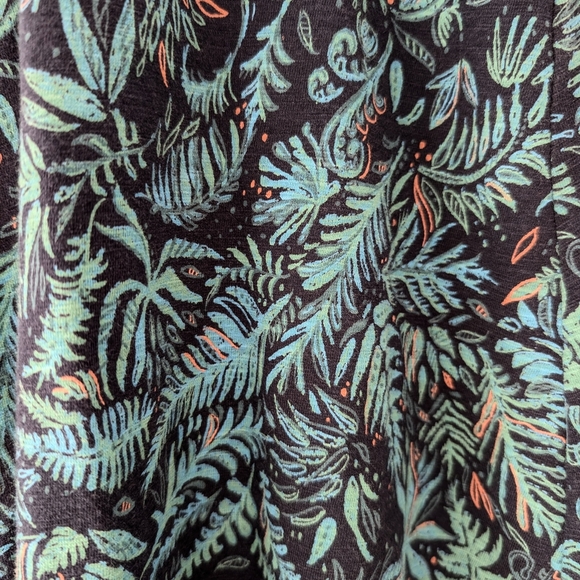 PATAGONIA Women's Its A Forest Navy Jersey Dress Cross Back ~ Size Small - Picture 8 of 12